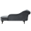 Beliani Left-Hand Chaise Longue NIMES Velvet Grey 4
