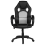 Beliani Office Chair FIGHTER Faux Leather Light Grey 4