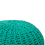 Beliani Pouffe CONRAD Cotton Emerald Green 2