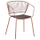 Beliani Set of 2 Dining Chairs RIGBY Metal Copper 6