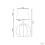 Beliani Table Lamp SAMO Brown/ White 3