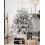 Beliani Artificial Snowy Christmas Tree FORAKER 120 cm White 4