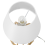 Beliani Table Lamp AGUEDA Brown/ White 6
