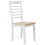 Beliani Set of 2 Dining Chairs BATTERSBY Wood White 6