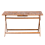 Beliani Garden Dining Table Folding CENTO 140 cm 75 cm Acacia Wood Brown 4