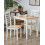 Beliani Set of 2 Dining Chairs BATTERSBY Wood White 2