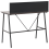 Beliani Home Office Desk HASTINGS 100 cm 52 cm Brown/ Black 5