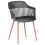 Beliani Set of 2 Dining Chairs BERECA Black 5
