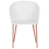 Beliani Set of 2 Dining Chairs BLAYKEE White 7