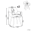 Beliani Set of 2 Dining Chairs CHICAGO Fabric Light Grey 3