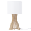 Beliani Table Lamp CARRION Brown/ White 3