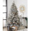 Beliani Artificial Snowy Christmas Tree BASSIE 210 cm White 2