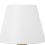 Beliani Table Lamp AGUEDA Brown/ White 4