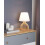 Beliani Table Lamp AGUEDA Brown/ White 2
