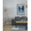 Beliani Floor Lamp NITRA Oak Wood Grey 3