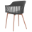 Beliani Set of 2 Dining Chairs BERECA Black 2