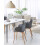 Beliani Set of 2 Dining Chairs SUMKLEY Black 2