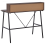 Beliani Home Office Desk HARISON 100 cm 53 cm Dark Brown 5