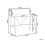 Beliani Home Office Desk HASTINGS 100 cm 52 cm Brown/ Black 3