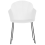 Beliani Set of 2 Dining Chairs SYLVA White 5