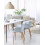 Beliani Set of 2 Dining Chairs SUMKLEY Light Grey 2