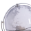 Beliani Globe DRAKE 33 cm Silver 2
