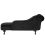 Beliani Left-Hand Chaise Longue NIMES Velvet Black 10