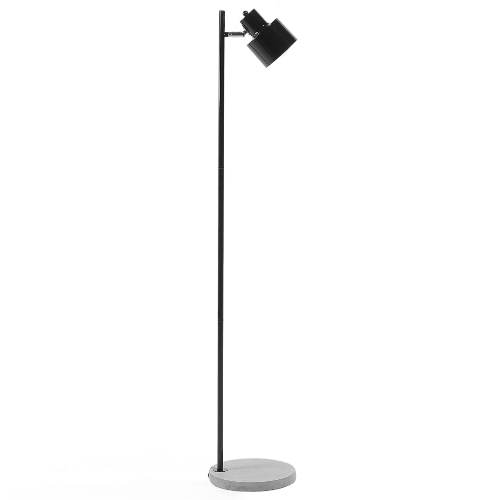 Floor Lamp CORBONES Adjustable Metal Black