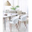Beliani Set of 2 Dining Chairs BLAYKEE White 2