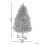 Beliani Artificial Snowy Christmas Tree FORAKER 180 cm White 3