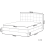 Beliani Bed Velvet AMBERT 140 x 200 cm (EU Double) Grey 3