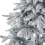 Beliani Artificial Snowy Christmas Tree TOMICHI 210 cm White 2