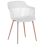 Beliani Set of 2 Dining Chairs BERECA White 4