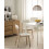 Beliani Set of 2 Dining Chairs SANTOS White 2
