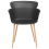 Beliani Set of 2 Dining Chairs SUMKLEY Black 7