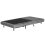 Beliani Single Sofa Bed FARRIS Fabric Dark Grey 2