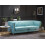 Beliani Sofa 3 Seater ARVIKA Velvet Light Blue 4