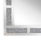Beliani Wall Mirror AVRILLE 60 cm 90 cm Silver 4