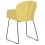 Beliani Set of 2 Dining Chairs SYLVA Yellow 11