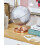 Beliani Globe CABOT 28 cm Silver 2