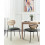 Beliani Set of 2 Dining Chairs MAYETTA Metal Dark Green 2
