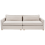 Beliani Sofa 3 Seater VINSTRA Fabric Beige 1