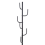 Beliani Coat Stand FLAGLER Black 4