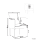 Beliani Armchair MALMOS Fabric Light Beige 3