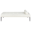 Beliani Chaise Longue CHINON Boucle White 5