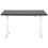 Beliani Electric Adjustable Standing Desk DESTINAS 120 cm 72 cm Black/ White 4