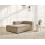Beliani Right-Hand Chaise Longue ARDAL Corduroy Light Brown 2