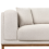 Beliani Sofa 4 Seater VENG Fabric Light Beige 4