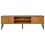 Beliani TV Stand TIMMINS Pine Wood Brown 4
