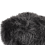 Beliani Pouffe CONROE Faux Fur Black 4
